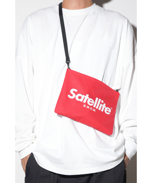 Satellite(サテライト)の「【 Satellite / サテライト 】 BASIC SACOCHE / ベーシックサコッシュ / サコッシュ / ミニショルダー(ショルダーバッグ・レディース・ブラック/ブラック系その他/レッド/パープル/ライム/オレンジ・FREE)」の18枚目の写真