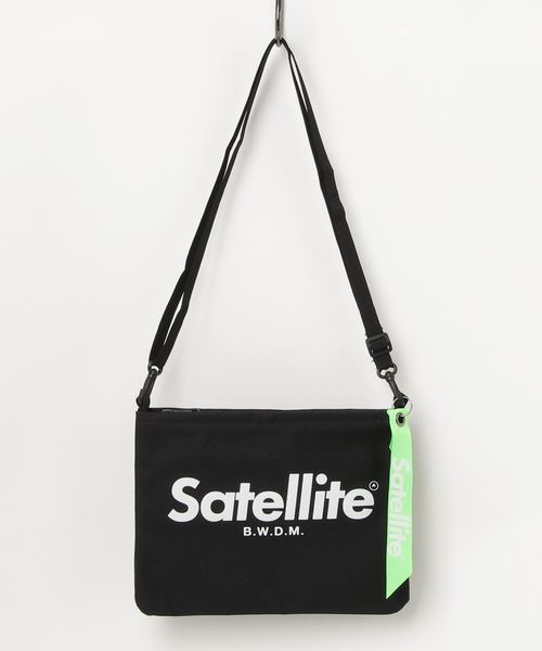Satellite(サテライト)の「【 Satellite / サテライト 】 BASIC SACOCHE / ベーシックサコッシュ / サコッシュ / ミニショルダー(ショルダーバッグ・レディース・ブラック/ブラック系その他/レッド/パープル/ライム/オレンジ・FREE)」の21枚目の写真