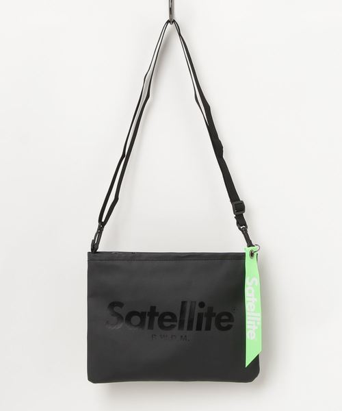 Satellite(サテライト)の「【 Satellite / サテライト 】 BASIC SACOCHE / ベーシックサコッシュ / サコッシュ / ミニショルダー(ショルダーバッグ・レディース・ブラック/ブラック系その他/レッド/パープル/ライム/オレンジ・FREE)」の22枚目の写真