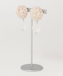 【lulugiraffe】スパンコールヴィンテージビーズピアス
