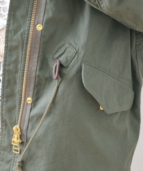 Khaju（カージュ）の「★★Khaju:モッズコート□（モッズコート・レディース・ブラック/カーキ・ONE SIZE）」の10枚目の写真