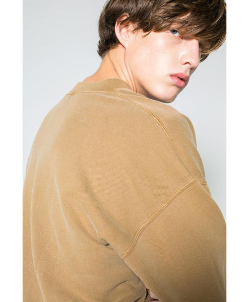 MONKEY TIME(モンキータイム)の「<monkey time> URAKE PIGMENT CREWNECK/スウェット(スウェット・メンズ・ブラウン/ターコイズブルー・LARGE/X-LARGE/MEDIUM/SMALL)」の14枚目の写真