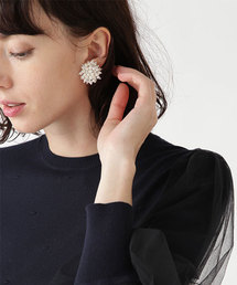 JILL STUART | ◆《Endy ROBE》ルナフラワーモチーフパール調イヤリング(イヤリング)