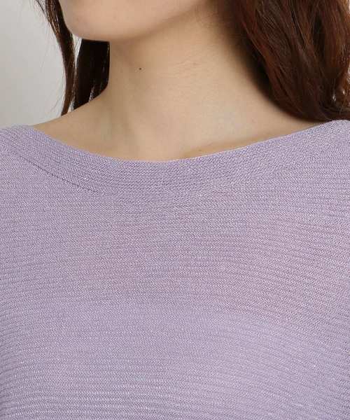 セール ボートネックラメニット ニット セーター The Shop Shop Tk ザ ショップ トップス ティーケー ザ のファッション