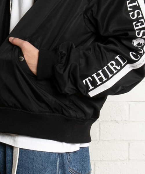 WEGO(ウィゴー)の「WEGO/グラフィックBOXロゴMA-1(MA-1・メンズ・ブラック/カーキ・MEDIUM/LARGE)」の11枚目の写真