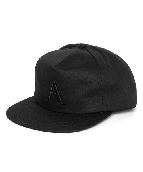 APPLEBUM（アップルバム）の「A Logo Flat 5 Panel Cap（キャップ・メンズ・ブラック/ベージュ・FREE）」の6枚目の写真