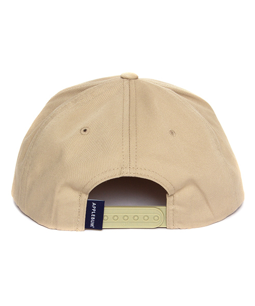 APPLEBUM（アップルバム）の「A Logo Flat 5 Panel Cap（キャップ・メンズ・ブラック/ベージュ・FREE）」の7枚目の写真