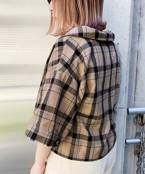 apres jour（アプレジュール）の「アソート開襟シャツ【ZOZOTOWN限定アイテム】（シャツ/ブラウス・レディース・ライトブルー/ベージュ/サックスブルー/ライトグリーン/その他/スモークピンク・フリー）」の11枚目の写真