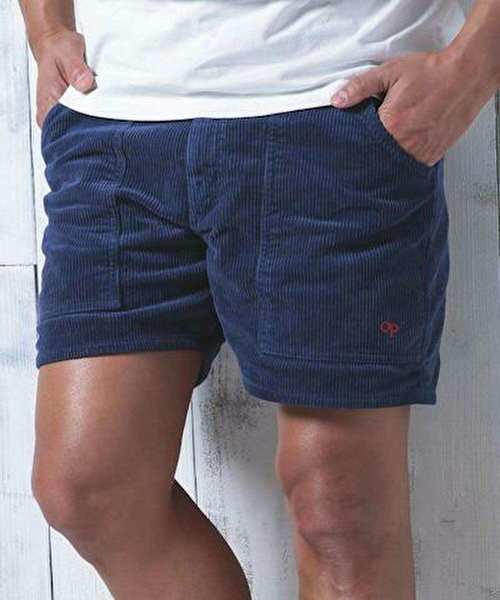 Ocean Pacific(オーシャンパシフィック)の「【OP / オーピー】コーデュロイショーツ / CORDUROY SHORTS / ユニセックス(その他パンツ・メンズ・ブラック/レッド/ピンク/イエロー/ブルー/チャコールグレー/ベージュ/ネイビー/オフホワイト/サックスブルー・SMALL/MEDIUM/LARGE/X-SMALL)」の6枚目の写真