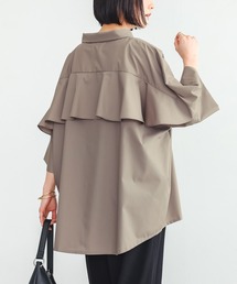 osharewalker | 『バックフリルデザインシャツ』(シャツ/ブラウス)