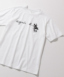agnes b. | 【agnes b. pour ADAM ET ROPE'】T-SHIRTS LEZARD(Tシャツ/カットソー)