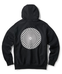 FTC SPITFIRE プルオーバーパーカー フーディ XL 黒 両面プリント