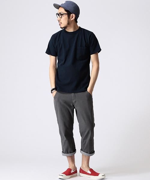 BEAMS（ビームス）の「Goodwear / ポケットTEE（Tシャツ/カットソー・メンズ・ホワイト/ネイビー/グレー・LARGE/SMALL/MEDIUM）」の16枚目の写真