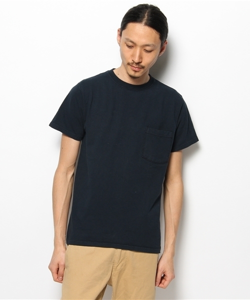 BEAMS（ビームス）の「Goodwear / ポケットTEE（Tシャツ/カットソー・メンズ・ホワイト/ネイビー/グレー・LARGE/SMALL/MEDIUM）」の17枚目の写真