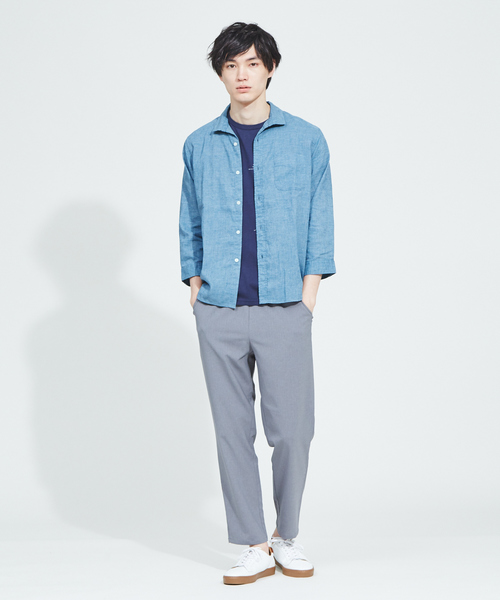 ABAHOUSE(アバハウス)の「ポリエステル シェフパンツ イージーパンツ(その他パンツ・メンズ・ネイビー/グレー/ダークネイビー・44/46/48/50)」の11枚目の写真