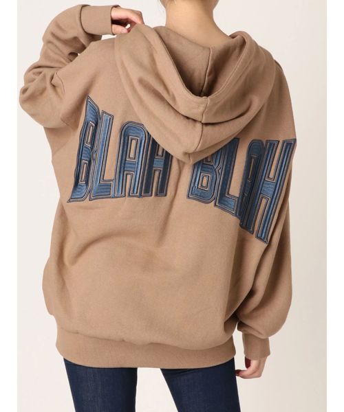 GYDA BLAHBLAH スウェットパーカー　新品 ジェイダ GYDA BLAHBLAH ZIP UP スウェットパーカー （レッド） -靴