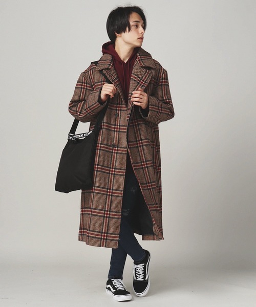 Revo.(レボ)の「Revo. ビッグシルエット チェスターコート/オーバーサイズコート(チェスターコート)」|ブラウン系その他