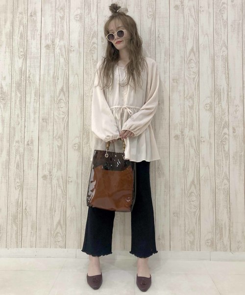 archives（アルシーヴ）の「タッセルバブーシュ（パンプス・レディース・ブラック/ブラウン・MEDIUM/LARGE）」の8枚目の写真