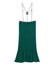 Candy Stripper | FLARE HEM ニットスカート(スカート)