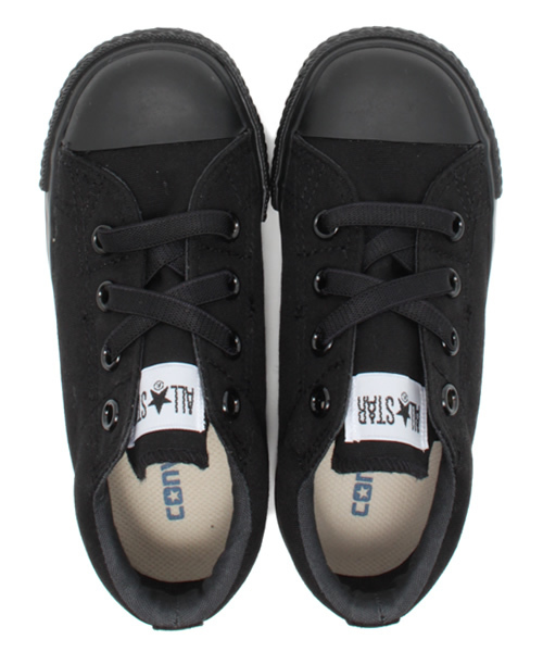 CONVERSE（コンバース）の「[CONVERSE]コンバース チャイルド オールスター SLIP OX15～21cm（スニーカー・キッズ・ホワイト/ブラック・17cm/15cm/21cm/20cm/19cm/16cm/18cm）」の3枚目の写真