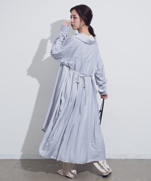 Aunt Marie's | AUNT MARIE'S バックプリーツロングシャツワンピース(ワンピース)