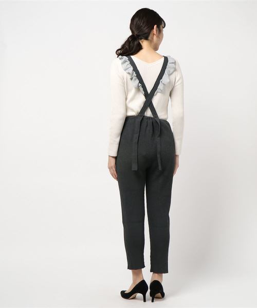 HOLIDAY（ホリデイ）の「FRILL KNIT ALL-IN-ONE フリルニット