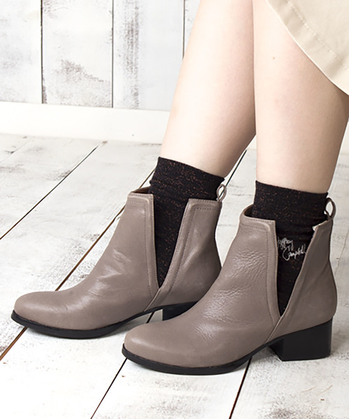 Jeffrey Campbell（ジェフリーキャンベル）の「サイドオープンブーツ（ブーツ・レディース・ブラック/ホワイト/グレー・38/36/37/35/39）」の3枚目の写真