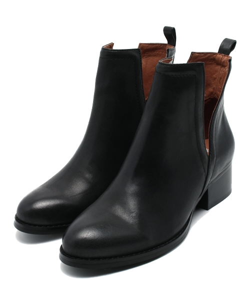 Jeffrey Campbell（ジェフリーキャンベル）の「サイドオープンブーツ（ブーツ・レディース・ブラック/ホワイト/グレー・38/36/37/35/39）」の2枚目の写真