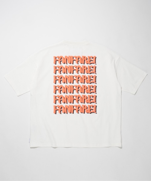 SUPERTHANKS（スーパーサンクス）の「立体プリントオーバーサイズTシャツ（ユニセックス） ビッグシルエット バックプリント（Tシャツ/カットソー・メンズ・ホワイト/ブラック/ベージュ/ブラック×ブラック/ホワイト系その他・SMALL/MEDIUM/LARGE/L/M）」の3枚目の写真