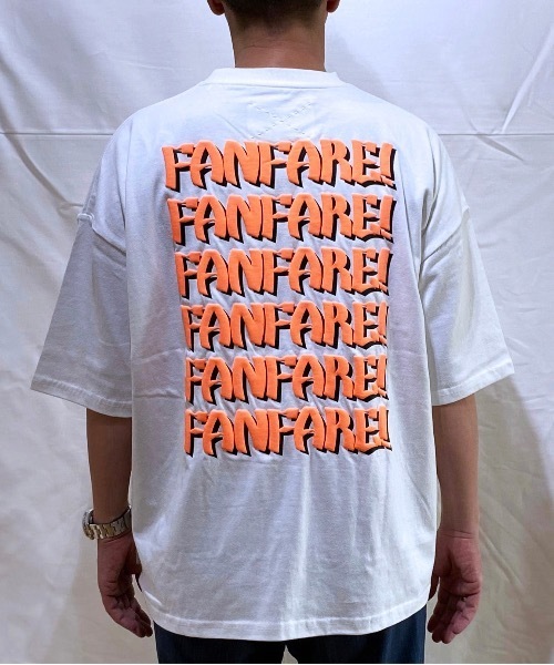 SUPERTHANKS（スーパーサンクス）の「立体プリントオーバーサイズTシャツ（ユニセックス） ビッグシルエット バックプリント（Tシャツ/カットソー・メンズ・ホワイト/ブラック/ベージュ/ブラック×ブラック/ホワイト系その他・SMALL/MEDIUM/LARGE/L/M）」の16枚目の写真