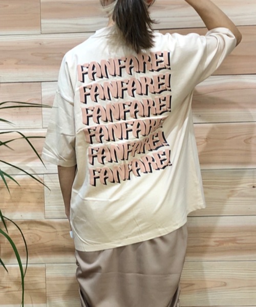 SUPERTHANKS（スーパーサンクス）の「立体プリントオーバーサイズTシャツ（ユニセックス） ビッグシルエット バックプリント（Tシャツ/カットソー・メンズ・ホワイト/ブラック/ベージュ/ブラック×ブラック/ホワイト系その他・SMALL/MEDIUM/LARGE/L/M）」の7枚目の写真