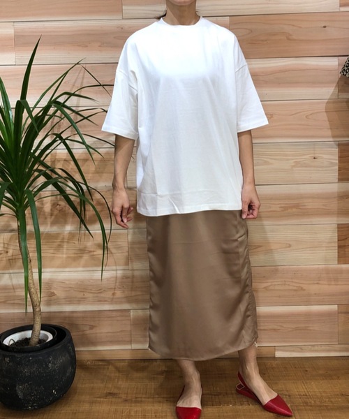 SUPERTHANKS（スーパーサンクス）の「立体プリントオーバーサイズTシャツ（ユニセックス） ビッグシルエット バックプリント（Tシャツ/カットソー・メンズ・ホワイト/ブラック/ベージュ/ブラック×ブラック/ホワイト系その他・SMALL/MEDIUM/LARGE/L/M）」の10枚目の写真