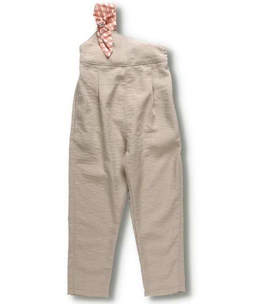 BRANSHES(ブランシェス)の「ワンショルダーサロペット(サロペット/オーバーオール・キッズ・ネイビー/ベージュ・110cm/130cm/140cm/150cm/90cm/100cm/120cm)」の8枚目の写真