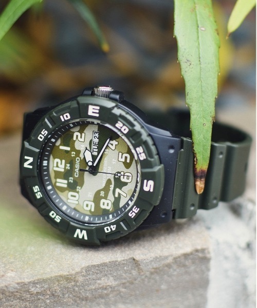 CASIO(カシオ)の「『CASIO(カシオ)』ダイバーアナログ 腕時計(アナログ腕時計・メンズ・ライトグリーン/ネイビー/アーミー/ホワイト系その他2/ホワイト/ホワイト系その他/ブラック/ブラック系その他/イエロー/ブラック系その他3/イエロー系その他・FREE)」の8枚目の写真