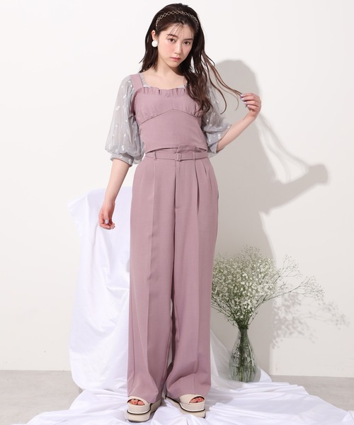 one after another NICE CLAUP(ワンアフターアナザーナイスクラップ)の「マーガレット刺繍ブラウス(シャツ/ブラウス・レディース・ライトグレー/ブラック/アイボリー・FREE)」の12枚目の写真