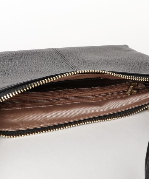 INGRESSO（イングレッソ）の「【 INGRESSO / イングレッソ 】 レザー ポーチ ショルダー 2way タッセル バッグ（ショルダーバッグ・レディース・ブラック/レッド/ブルー/ライトグレー/オフホワイト/イエロー/オレンジ/ブラウン系その他/グリーン系その他/ライトピンク・FREE）」の13枚目の写真