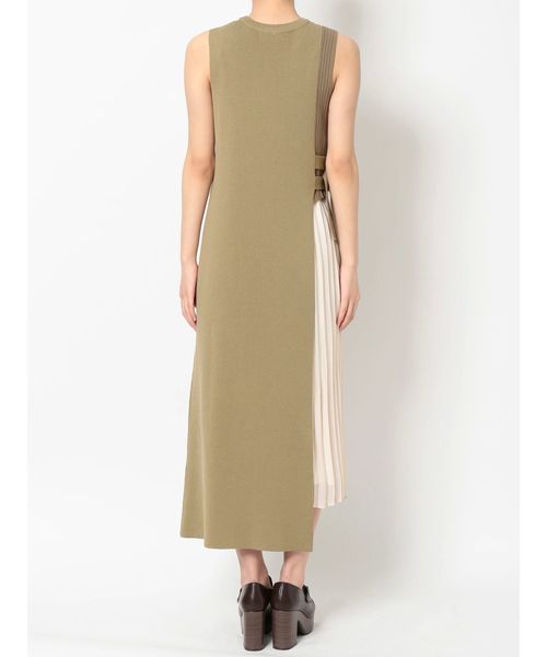 dazzlin（ダズリン）の「バイカラーダブルベルトワンピース（ワンピース・レディース・ブラウン/カーキ/オフホワイト・FREE）」の11枚目の写真