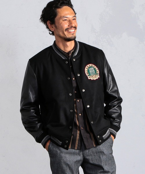 MEN'S BIGI(メンズビギ)の「ワイドストライプ バンドカラーシャツ〈イージーケア〉(シャツ/ブラウス・メンズ・ブラック・01/02/03/04)」の10枚目の写真