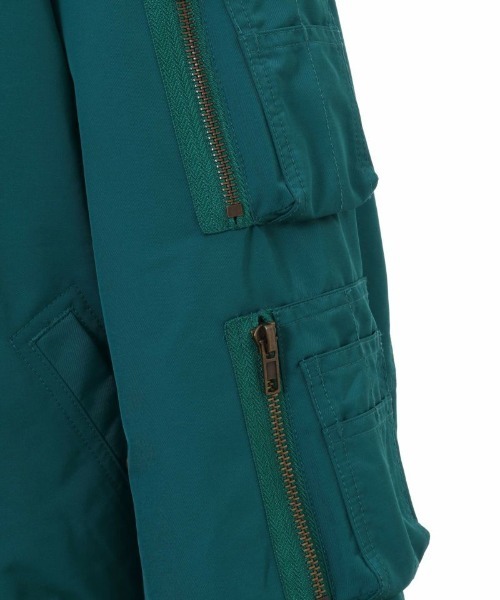 Candy Stripper（キャンディストリッパー）の「CANDY TOKYO MA-1（MA-1・レディース・ブラック/グリーン・2）」の9枚目の写真