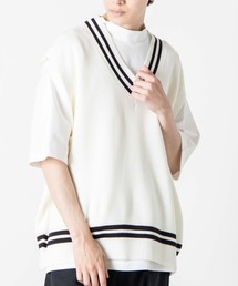 WEGO | WEGO/ミラノリブチルデンニットベスト(ベスト)