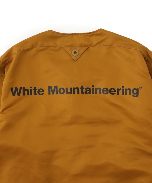 WHITE MOUNTAINEERING（ホワイトマウンテニアリング）の「【White Mountaineering】GORE-TEX INFINIUM NO COLLAR COACH JACKET/WM2073202（ナイロンジャケット・メンズ・ブラック/キャメル・2/3/1）」の4枚目の写真