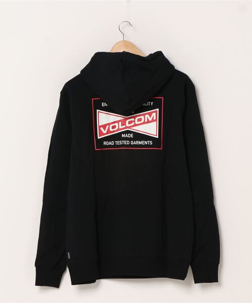 VOLCOM(ボルコム)の「VOLCOM/ボルコム メンズプルオーバー A4132008(パーカー・メンズ・ピンク/ブラック・M/L)」の1枚目の写真