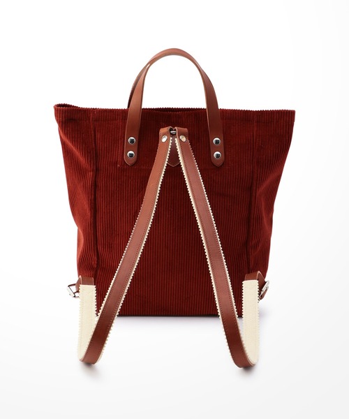 Zilla（ジッラ）の「【ZILLA】2WAY コーデュロイバッグ MEDIUM（バック 