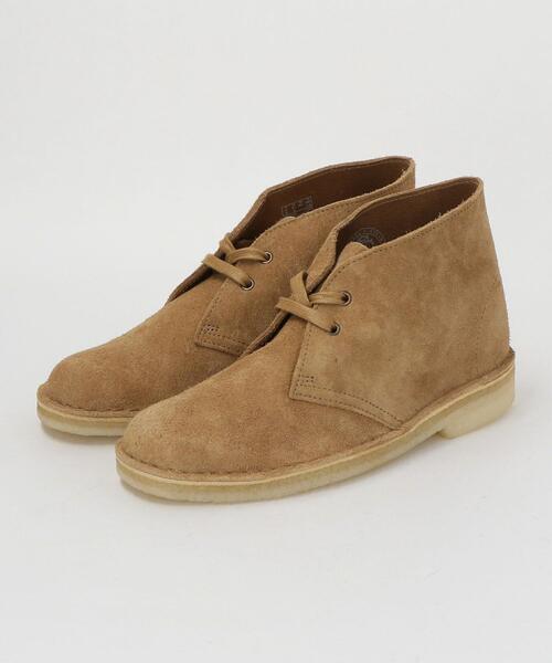 Clarks(クラークス)の「<CLARKS>スエードデザートブーツ ◇(ブーツ・レディース・ブラック/ブラウン・4/5/6)」の2枚目の写真