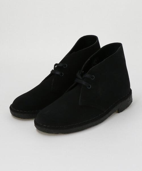 Clarks(クラークス)の「<CLARKS>スエードデザートブーツ ◇(ブーツ・レディース・ブラック/ブラウン・4/5/6)」の1枚目の写真