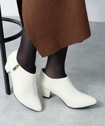 Liberty doll / ポインテッドトゥ5.5cmチャンキーヒールショートブーティ(3606)