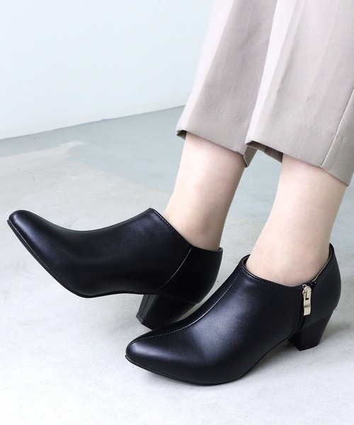 セール】Liberty doll / ポインテッドトゥチャンキーヒール