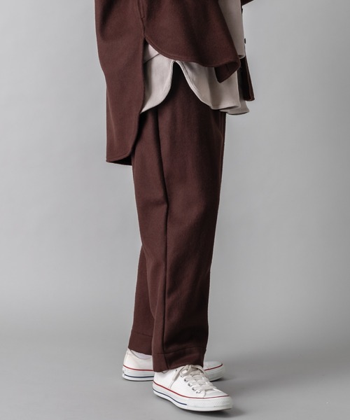 PUAL CE CIN（ピュアルセシン）の「JAPAN MADE／日本製 テーパードパンツ（その他パンツ・レディース・ライトベージュ/ブラウン・FREE）」の7枚目の写真