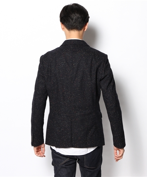 BEAMS(ビームス)の「BEAMS / ホームスパン 2B ジャケット(テーラードジャケット・メンズ・チャコールグレー/ブラウン/ネイビー・MEDIUM/SMALL/LARGE)」の16枚目の写真