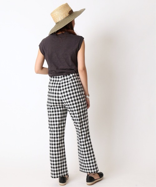 U by Spick&Span ギンガムチェック　ハイウェストパンツ U by SPICK&SPAN（ユーバイスピックアンドスパン）の「ハイ